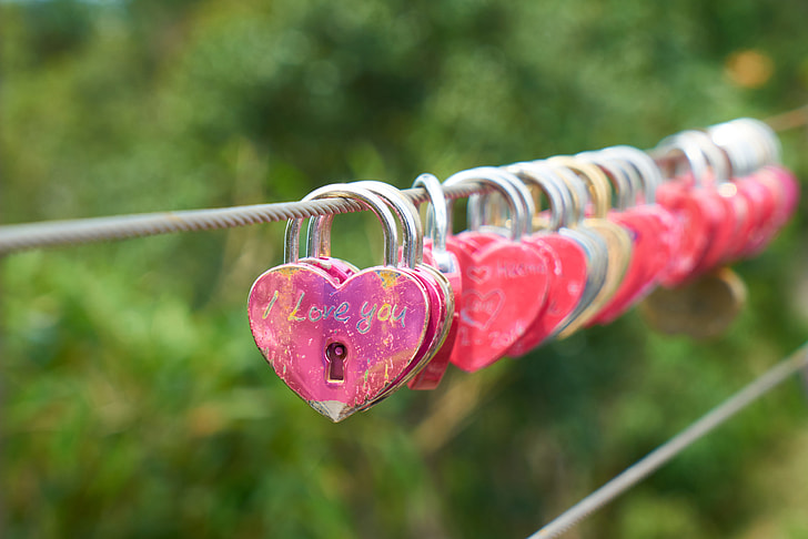 Heart Key Chain valentine gift ideas for him
